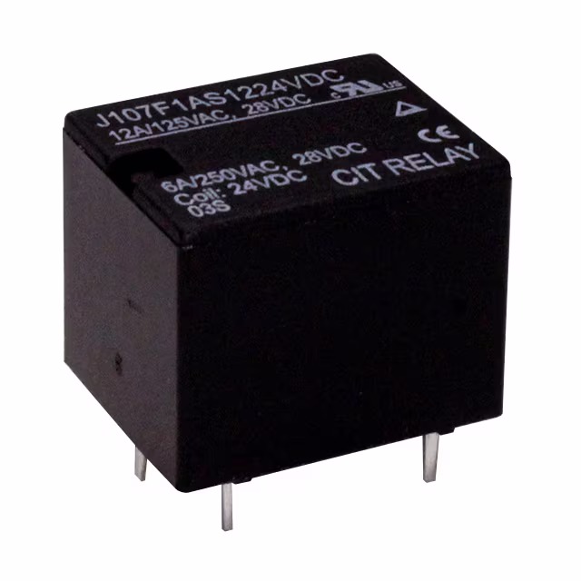 J107F1AS1224VDC.45 CIT Relay and Switch