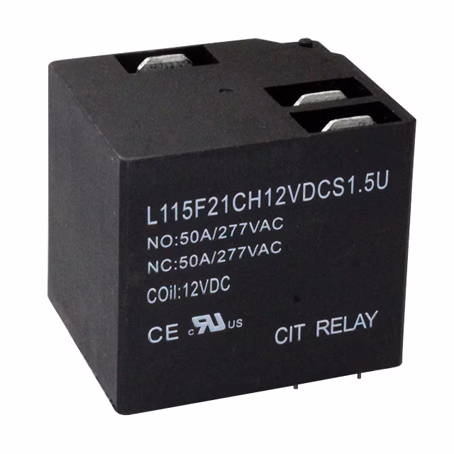 L115F21CH12VDCS1.5U CIT Relay and Switch